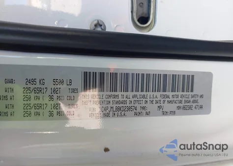 2019 Jeep Cherokee Latitude Plus 4X4 из США, поврежденный, VIN 1C4PJMLB8KD230574